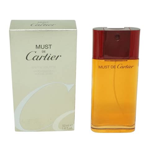 eau de toilette cartier 50ml|what is must de cartier.